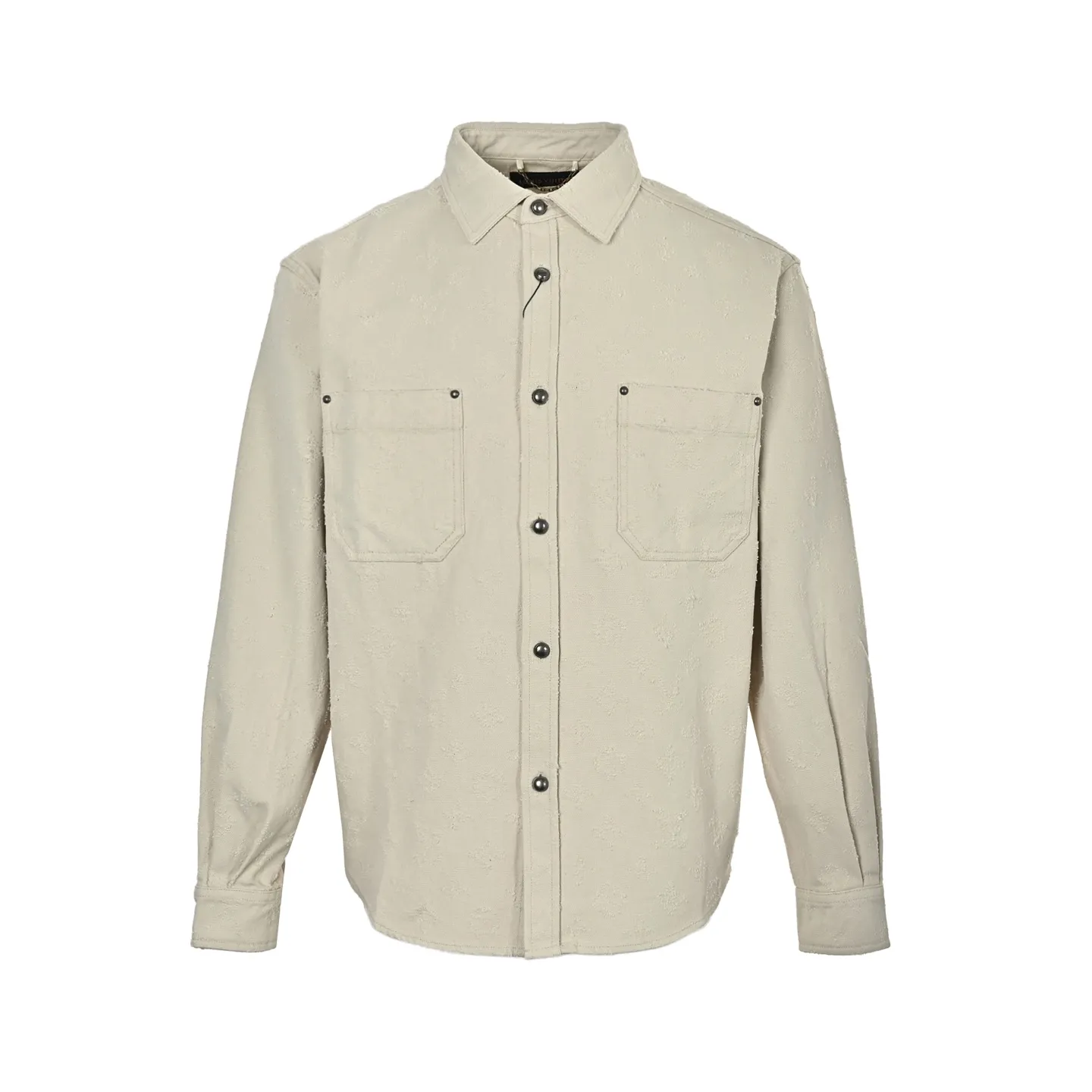 Louis Vuitton/Louis Vuitton presbyopic needle-punched denim shirt jacket